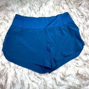 Athleta Blue Run Free Shorts Size M